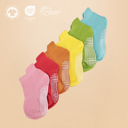 Chaussettes antidérapantes BabySnooze - Lot de 6