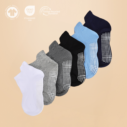 Chaussettes antidérapantes BabySnooze - Lot de 6