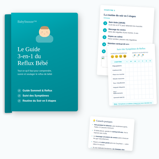 E-book Babysnooze- Soulager Les Reflux Gastro-œsophagiens