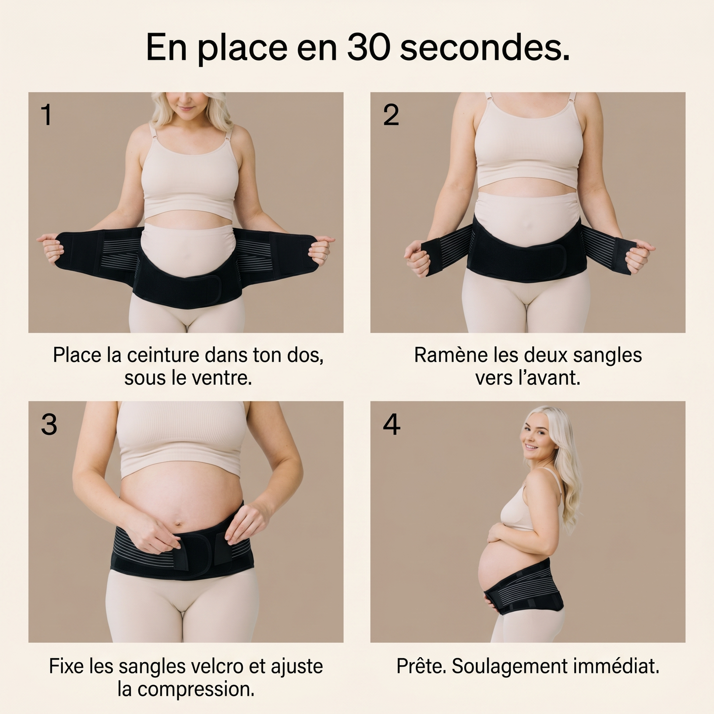 Ceinture de soutien maternité BabySnooze