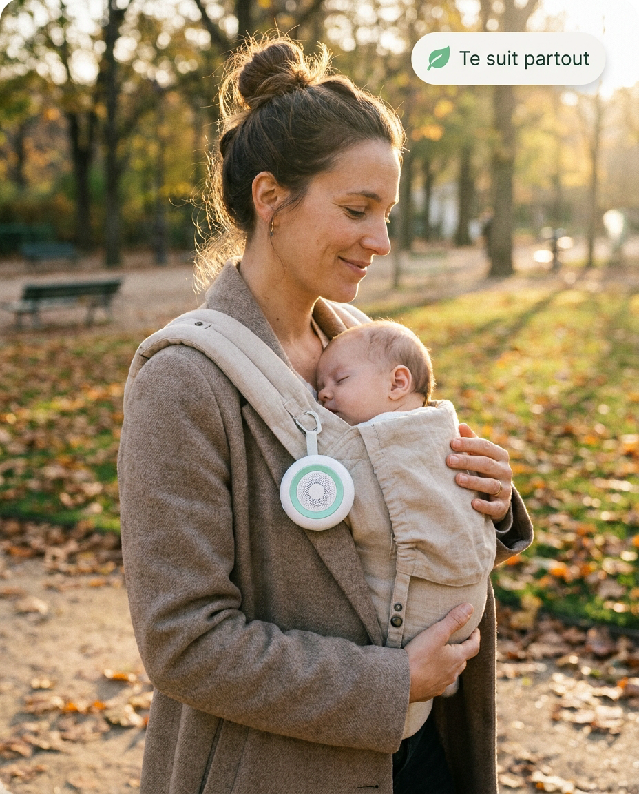 Veilleuse à Bruit Blanc BabySnooze™— CozySound